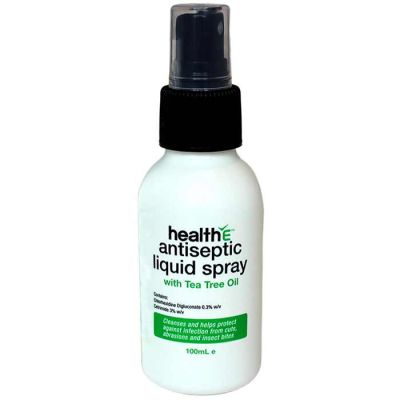 HealthE Antiseptic Liquid - 100ml Spray Bottle