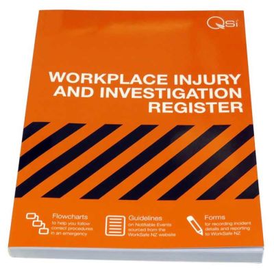 A4 Accident Register Book