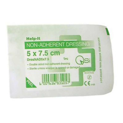 Non-Adherent Dressing - Sterile - 5 x 7.5cm