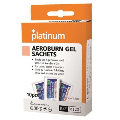 M123 Burn Aid Gel Sachets 3.5gm - Pack/10