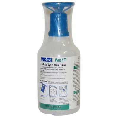 MEDI-FIRST 473ml Saline QSI Eyewash Refill Bottle