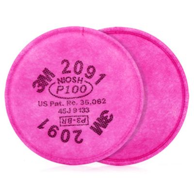 2091 (2135) P100 3M D/M/Fume P2P3 Filter - 1 Pair