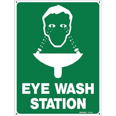 Eye Wash Station Sign