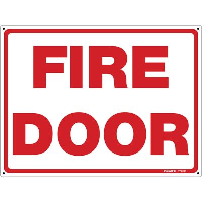 Fire Door Sign