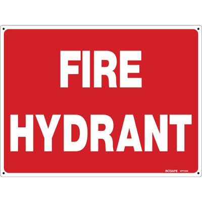 Fire Hydrant Sign