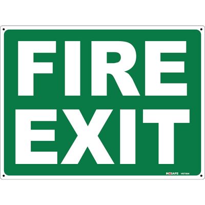 Fire Exit Sign