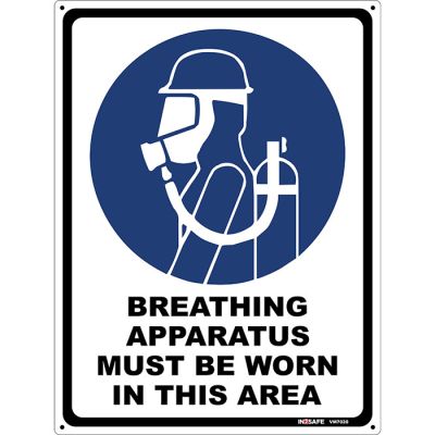 Breathing Apparatus Must Be Worn Sign