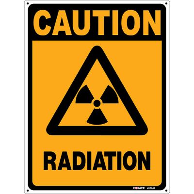 Caution Radiation Sign