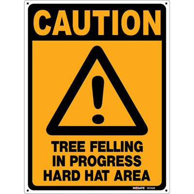 Caution Tree Felling In Progress Sign