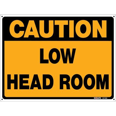 Caution Low Head Room Sign