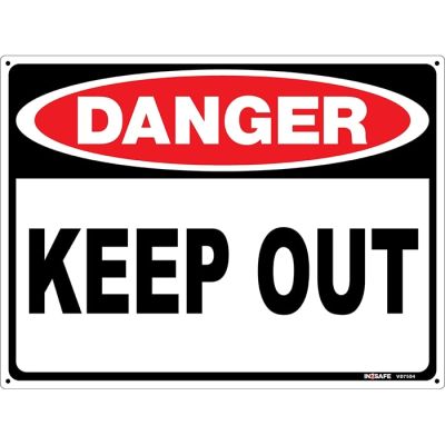 Danger Keep Out Sign