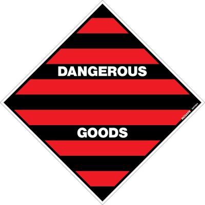 Hazchem Dangerous Goods Sign