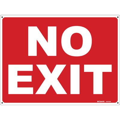 No Exit Sign