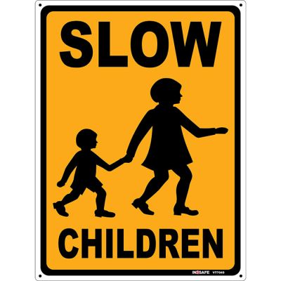 Slow Children Sign
