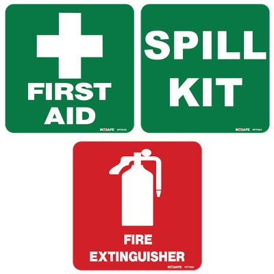 Set of 3 Reversed Vehicle Window Stickers