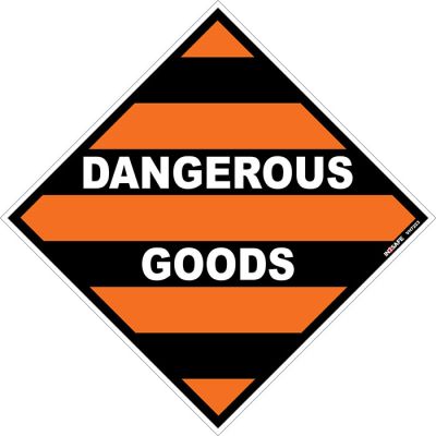 Dangerous Goods Diamond Sign