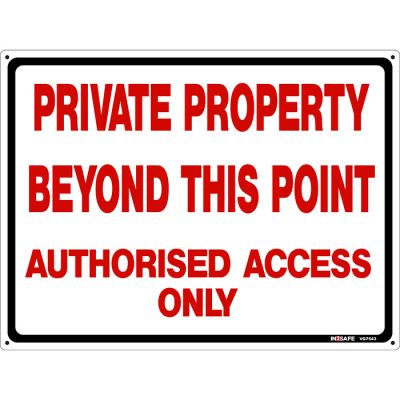 Private Property beyond this point