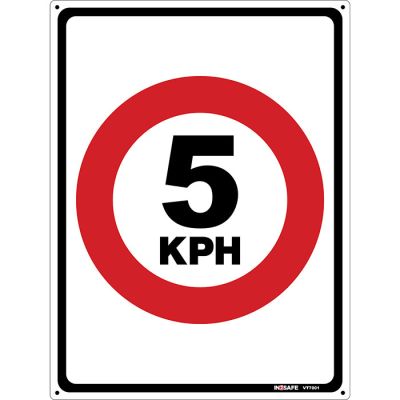 5 Kph Sign
