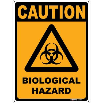 Caution Biological Hazard Sign