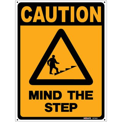 Caution Mind The Step Sign