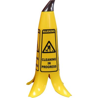 Banana Cone - Yellow - Cleaning In Progress