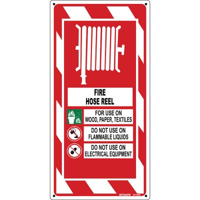 Fire Hose Reel Blazon Sign