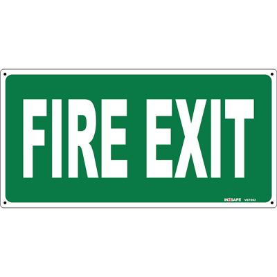 Fire Exit Sign