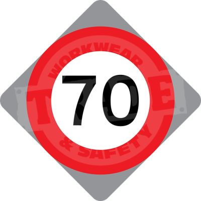 RG4 - 70 Km/h Sign - Composite