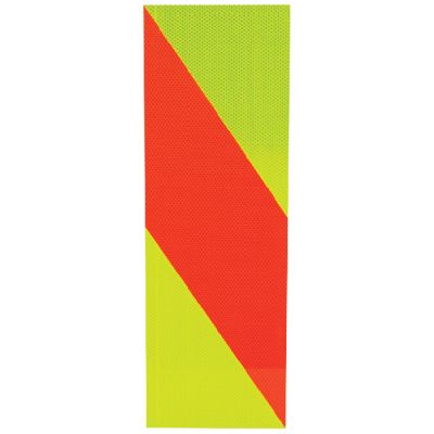 Hazard Stickers - Long - Single Sided - R/H