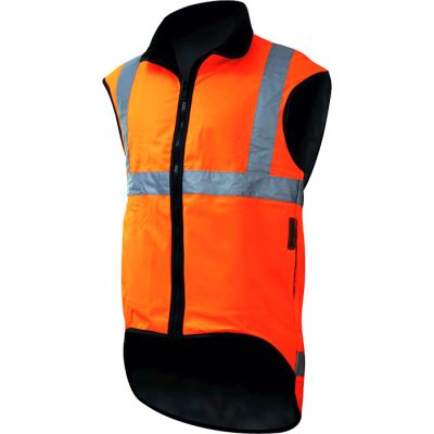 34R Day/Night Reflectorised Thermal Fur Lined Vest