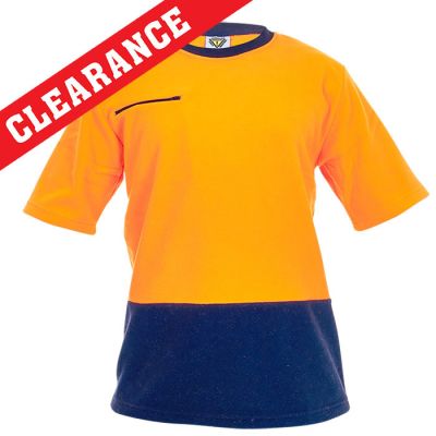 Caution Day Only Polar Fleece T-Shirt - 280gm