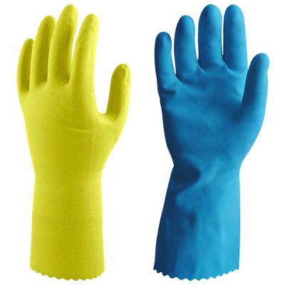 Silverlined Rubber Gloves